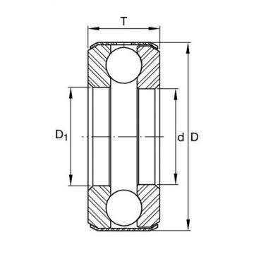 bearing material: INA &#x28;Schaeffler&#x29; B16 Ball Thrust Bearings